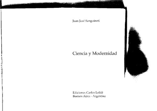 Ciencia y modernidad