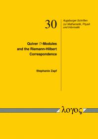 Quiver d-Modules and the Riemann-Hilbert Correspondence