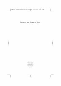 Germany and the Use of Force