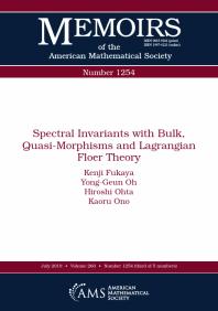 Spectral Invariants with Bulk, Quasi-Morphisms and Lagrangian Floer Theory