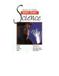 Resources for Teaching Middle School Science