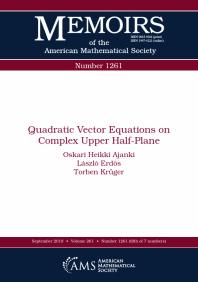 Quadratic Vector Equations on Complex Upper Half-Plane