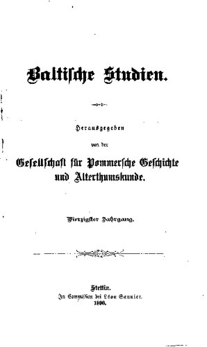 Baltische Studien