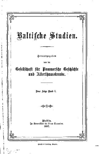 Baltische Studien