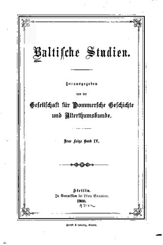 Baltische Studien