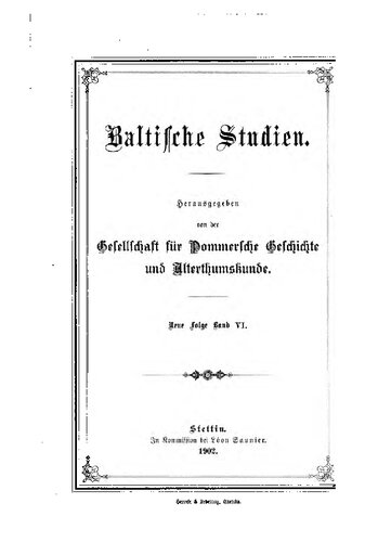 Baltische Studien