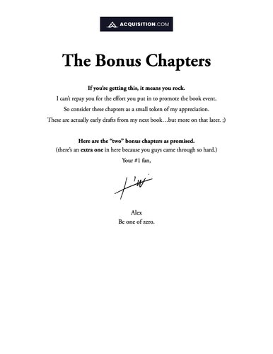 $100M Leads - 2 Bonus Chapters