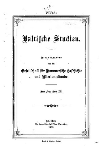 Baltische Studien