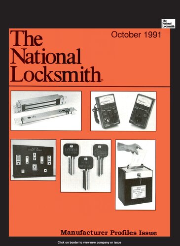 The National Locksmith: Volume 62, Number 10