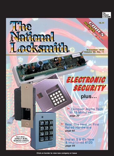 The National Locksmith: Volume 66, Number 11