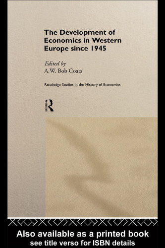 The Development of Economics in Western Europe Since 1945
