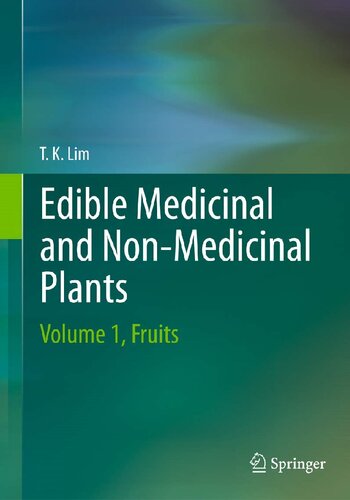Edible medicinal and non-medicinal plants (12 volumes)