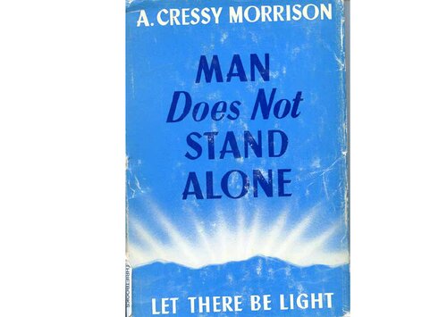 Man does not stand alone