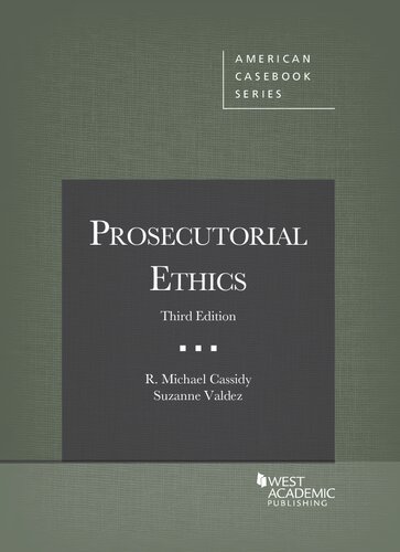 Prosecutorial Ethics