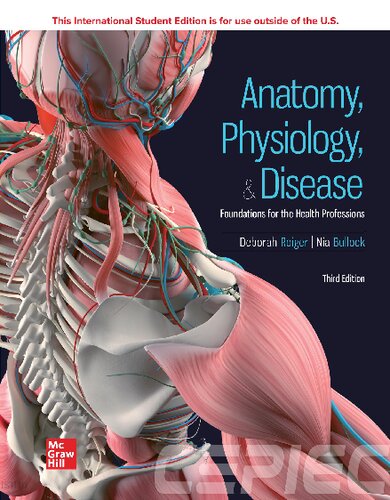 ISE Anatomy, Physiology, & Disease: Foundations for the Health Professions [True PDF by Team-IRA]