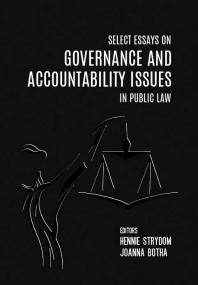 Select Essays on Governance and Accountability Issues in Public Law