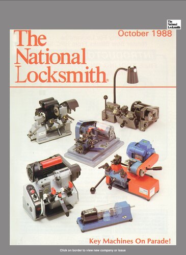 The National Locksmith: Volume 59, Number 10