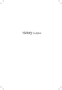 Victory in Defeat : The Wake Island Defenders in Captivity