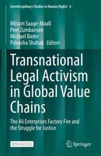 Transnational Legal Activism in Global Value Chains : The Ali Enterprises Factory Fire and the Struggle for Justice