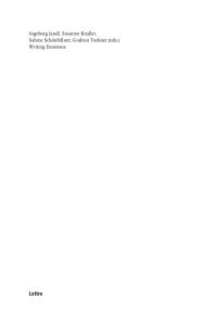 Writing Emotions : Theoretical Concepts and Selected Case Studies in Literature