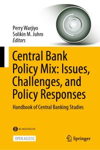 Central Bank Policy Mix: Issues, Challenges, and Policy Responses : Handbook of Central Banking Studies