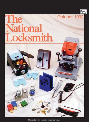 The National Locksmith: Volume 63, Number 10