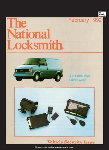 The National Locksmith: Volume 63, Number 2