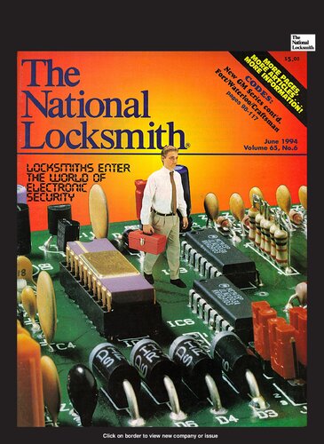 The National Locksmith: Volume 65, Number 6