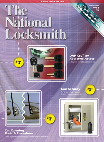 The National Locksmith: Volume 76, Number 9