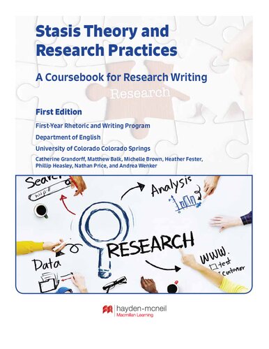 Stasis Theory and Research Practices - A Coursebook for Research Writing