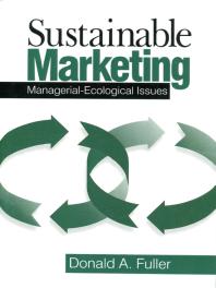 Sustainable Marketing: Managerial - Ecological Issues