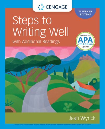 Steps to Writing Well with Additional Readings