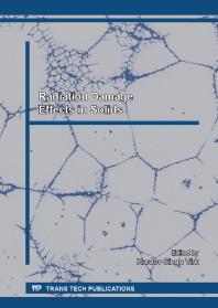 Radiation Damage Effects in Solids
