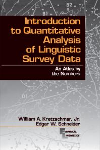 Introduction to Quantitative Analysis of Linguistic Survey Data: An Atlas by the Numbers