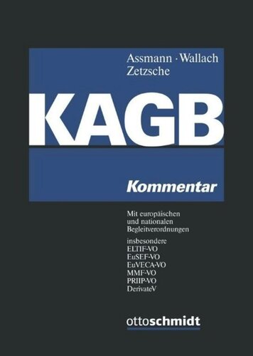 Kapitalanlagegesetzbuch: Kommentar