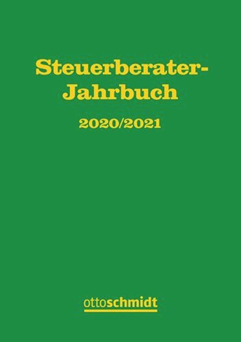 Steuerberater-Jahrbuch: Steuerberater-Jahrbuch 2020/2021