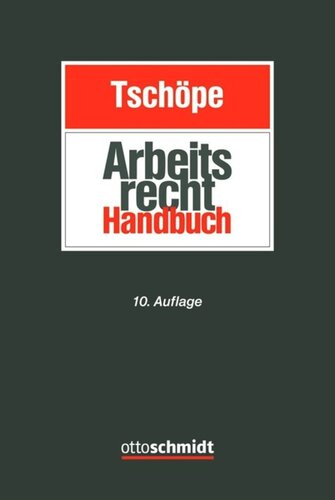 Arbeitsrecht Handbuch