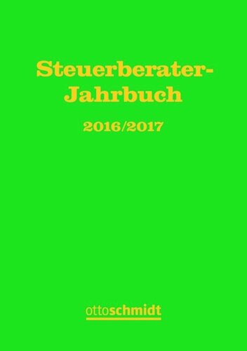 Steuerberater-Jahrbuch: Steuerberater-Jahrbuch 2016/2017