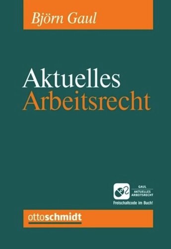 Aktuelles Arbeitsrecht, Band 2/2018