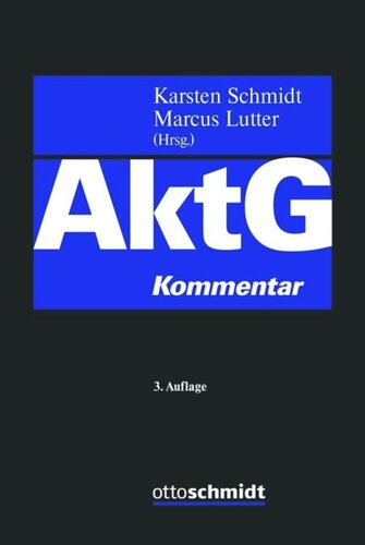 Aktiengesetz: Kommentar