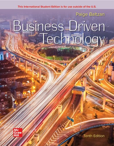 Business Driven Technology