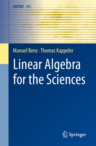 Linear Algebra for the Sciences