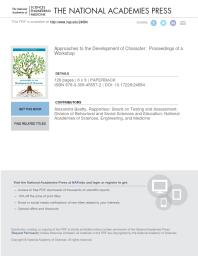 Approaches to the Development of Character: Proceedings of a Workshop