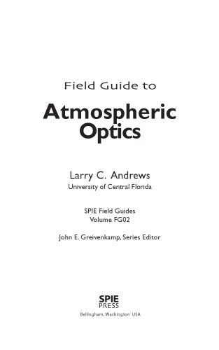 Field Guide to Atmospheric Optics 