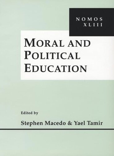Moral and Political Education: NOMOS XLIII