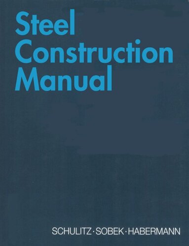 Steel Contruction Manual
