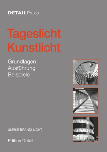 Tageslicht - Kunstlicht: Grundlagen, Ausführung, Beispiele