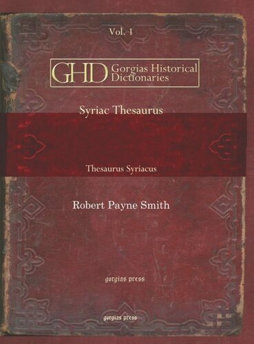 Syriac Thesaurus: Thesaurus Syriacus