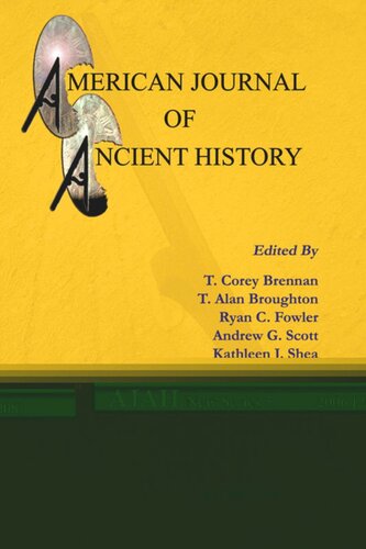 American Journal of Ancient History (New Series 5, 2006 [2008])