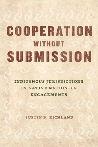 Cooperation without Submission: Indigenous Jurisdictions in Native Nation–US Engagements